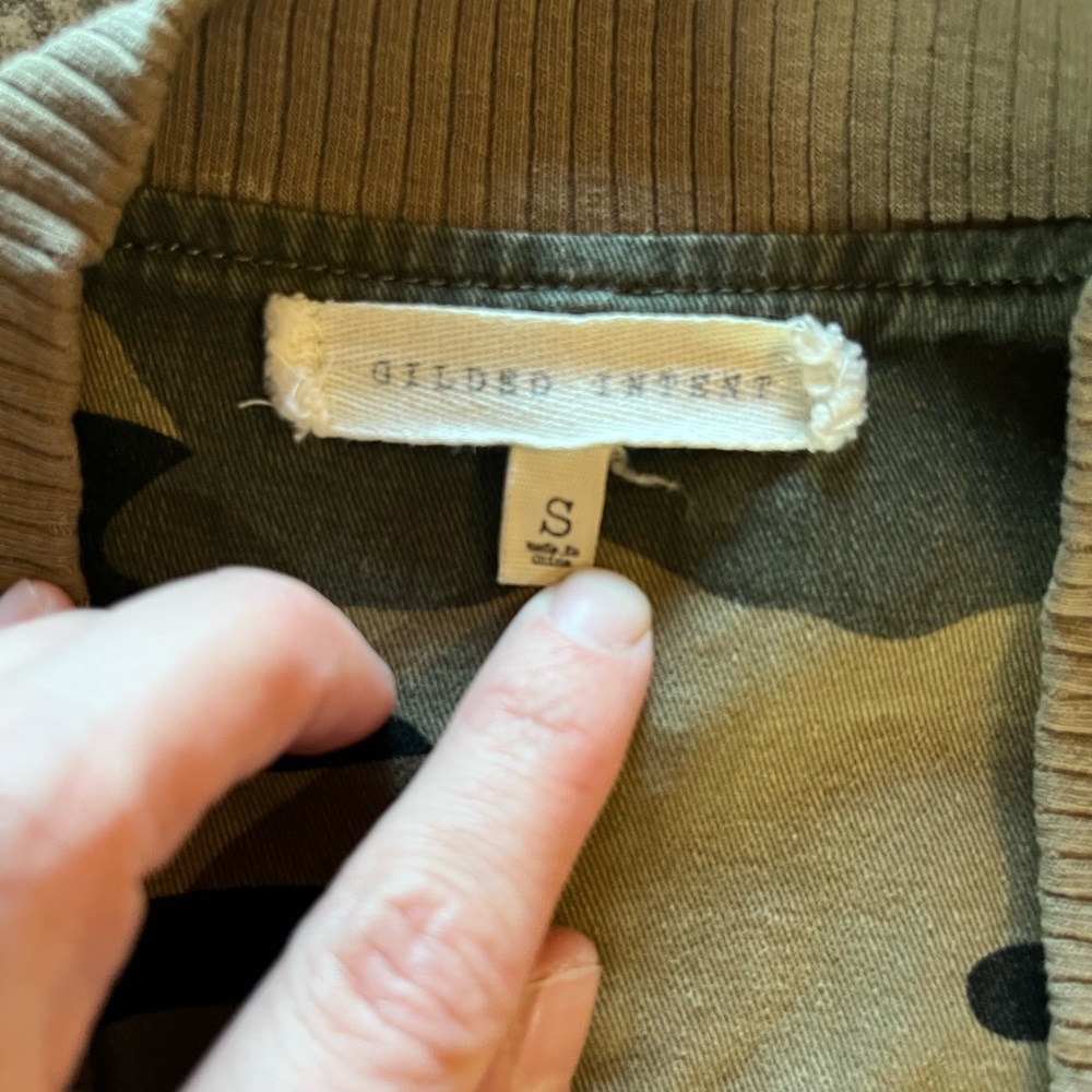 Gilded Intent Camouflage Jacket - image 3